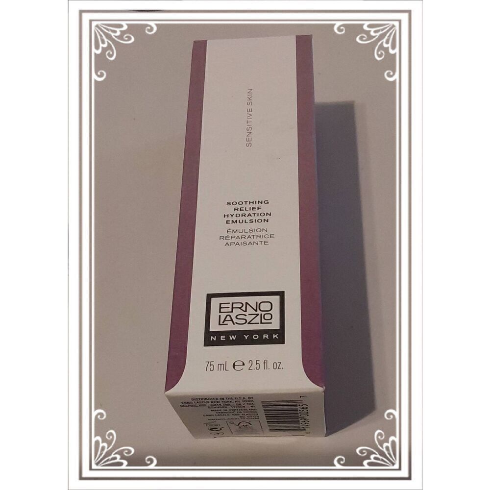 BNIB~ERNO LASZLO NY Soothing Relief Hydration Emulsion 2.5 fl. oz.~$120 Value